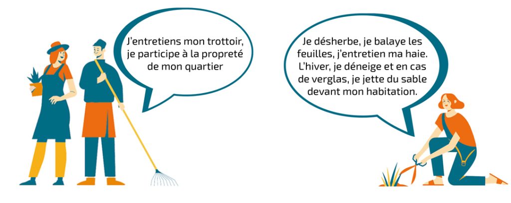 Entretien du pas de porte